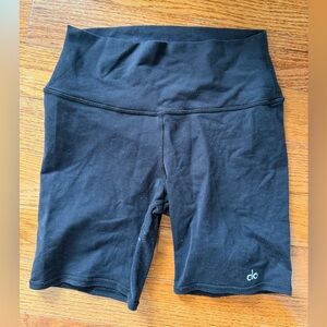 ALO Yoga Black Bike Shorts
